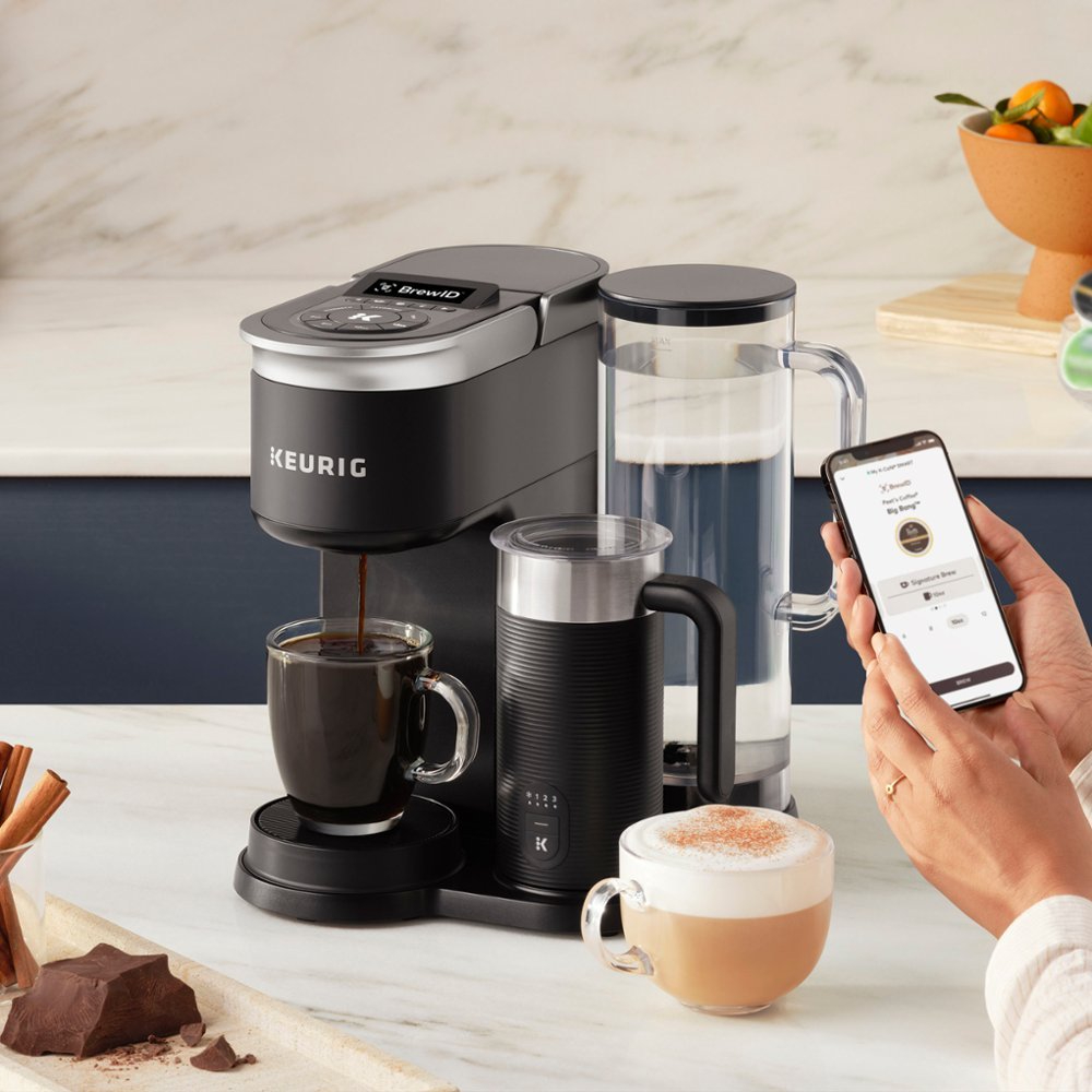 Умная кофеварка с удаленным управлением. Keurig K-Café купить в Москве ...